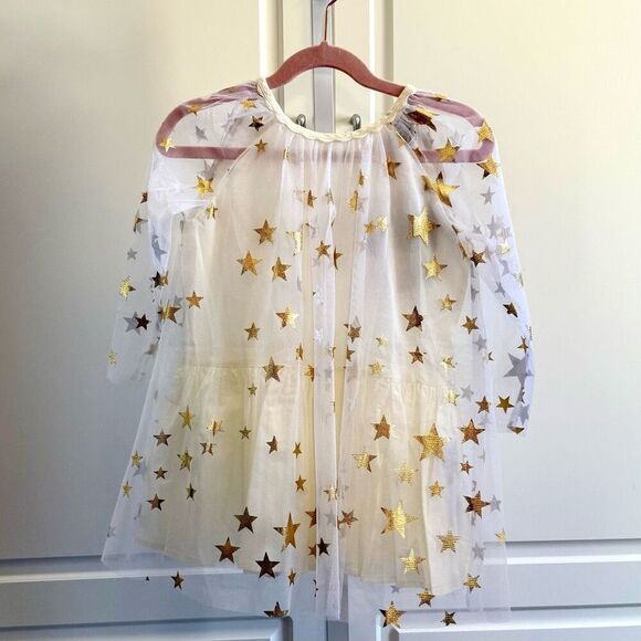 Stella McCartney gold star tulle dress NWT Size 3 - Picture 2 of 7